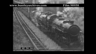 The Romney Hythe and Dymchurch railway 1930s Archive film 98958 [upl. by Daraj]