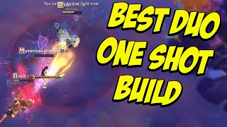 NEW BEST DUO ONE SHOT BUILD  INSTANT DESTRUCTION OF THE ENEMY MISTS PVP BUILD  Albion Online [upl. by Kcired]