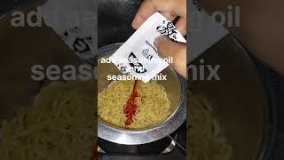 Nissin Geki Hot amp Spicy Korean Veg Flavour Noodles Review nissin youtubeshorts noodles shorts [upl. by Amandi]