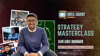 BDC Digital Academy S2  EP 01  Strategy Masterclass by Sajid Asbat Khandaker [upl. by Audie]