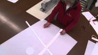 Making a Standard Batten Pocket for Sailboat Sail [upl. by Caldeira]