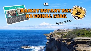 KAMAY BOTANY BAY NATIONAL PARK 4K HD  TABBIGAI CLIFF  Cape Solander Lookout Sydney 4K 4KHD [upl. by Urba645]