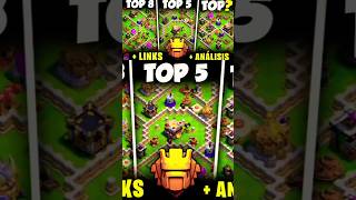 10 Bases para TITANES TH11 en clashofclans [upl. by Stein]