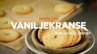 Nemme vaniljekranse med Isabella  nemligcom [upl. by Tega]