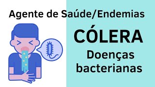 Cólera  Doenças Bacterianas  Agente de Saúde e Agente de Endemias [upl. by Eiramnaej825]