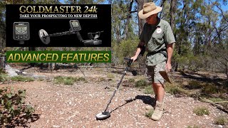 Garrett Goldmaster 24K  Advanced Settings [upl. by Azmuh]