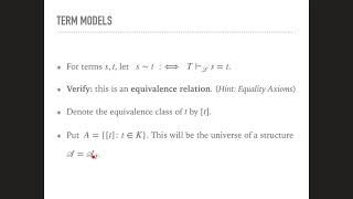 Math 557 – The Completeness Theorem [upl. by Kcirrez]