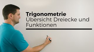 Trigonometrie Übersicht Dreiecke und Funktionen  Mathe by Daniel Jung [upl. by Selin]