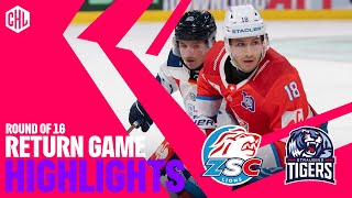 Highlights  ZSC Lions Zurich vs Straubing Tigers [upl. by Mctyre]