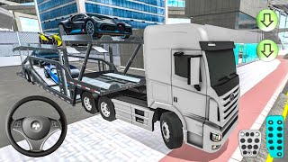 New Multi Storey Truck Transport All Sport Cars  3D Driving Class Android ios game  gameplay [upl. by Inva]