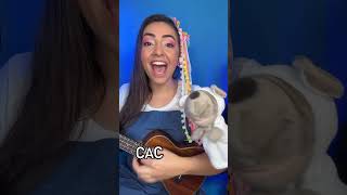 Vamos soletrar CACHORRO Cante e ensine às crianças musicainfantil alfabetizacao brinquedos [upl. by Addi147]