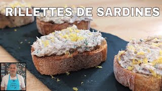 rillettes de sardines recette pour lapéro [upl. by Keelia679]