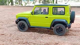 112 Scale  FMS Suzuki Jimny off road driving  4×4 rc car youtubevideo 4wd [upl. by Alita283]