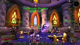 WoW Legion  Away from Prying Eyes Mage Tower Quest [upl. by Eirojam]