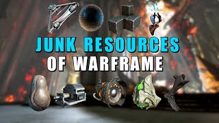 Junk Resources of Warframe  You dont need them You dont want them [upl. by Minardi]