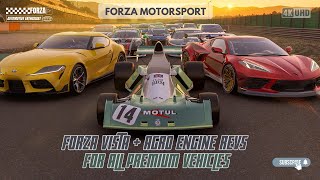 Forza Motorsport ALL CarPass Cars in FORZA VISTA and AGROEngine REVS [upl. by Stephana673]