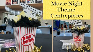 Movie night theme centrepieces [upl. by Delos]