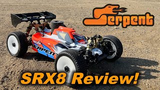 Serpent SRX8 Nitro RTR Review Best 18 Nitro Buggy [upl. by Aicad]