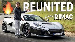 Richard Hammond drives a Rimac for the first time since his lifethreatening crash [upl. by Nnyllaf]