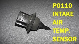 How To Test and Replace Intake Air Temperature Sensor P0110 HD [upl. by Oiramat]