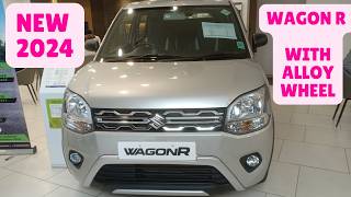 New Maruti Suzuki Wagon R Base Model  2024 Wagon R With Alloy Wheel Detailed Review caarnavtech [upl. by Veno]