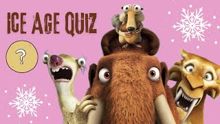 Ice Age Quiz  Manny Sid Diego Scrat and friends [upl. by Kraft]