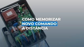 Como memorizar um COMANDO num portão automático  FALK  Motorline Academy [upl. by Icrad]