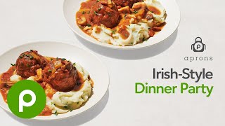 Lamb Meatballs with Mashed Potatoes – Publix Aprons® Cooking School Online [upl. by Annam998]