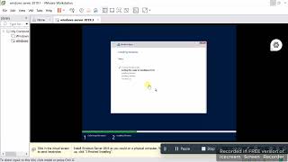 Cara instalasi windows server 2019 di VMware workstation [upl. by Nnaycart377]