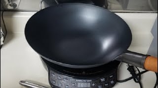 YOSUKATA Carbon Steel Wok Pan Traditional Chinese Japanese Woks Review [upl. by Graehme887]