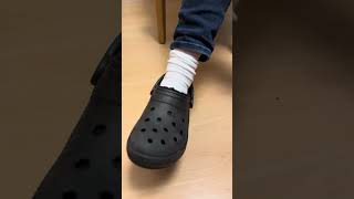 Crocs and white socks socks crocs [upl. by Llennehc596]