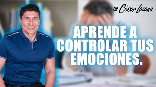 ¡Difícil más no imposible  Aprende a controlar tus emociones Dr César Lozano [upl. by Devland]