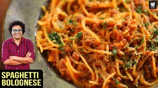 Spaghetti Bolognese  Pasta Bolognese  Italian Special  Spaghetti Recipe By Chef Varun Inamdar [upl. by Annor]