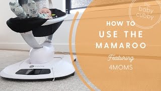 How to Use the 4moms mamaRoo  The Baby Cubby [upl. by Tobi]