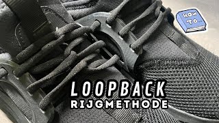 Loopback Rijgmethode Zo strik je je schoenen stevig en stijlvol [upl. by Ynnav]