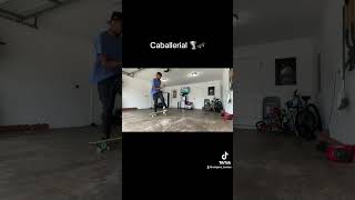 Frontside amp Backside Caballerial Fakie 360 Ollie 🌪️🛹skateboading ollie 360 360ollie skate [upl. by Azil]