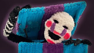 Making the Puppet from Five Nights at Freddy’s 2 with Pipe Cleaners [upl. by Agosto]