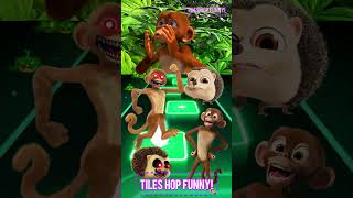 Jungle Beat vs Jungle Beat Exe Coffin Dance Tiles hop song trending shorts [upl. by Alasteir]