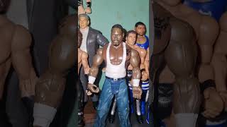 wwe figures collection wwe hiphop music collection [upl. by Lirva]