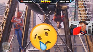 Marvels SpiderMan Miles Morales ENDING  Insomniac Made Me Cry  LIVE REACTION [upl. by Gardell]