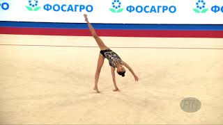 RAFFAELI Sofia ITA  2019 Rhythmic Junior Worlds Moscow RUS  Qualifications Rope [upl. by Adyol146]