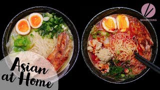 Spicy and Creamy Chicken Ramen [upl. by Delwin]