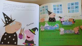 Peppas Magical Halloween Peppa Pig Story Book Read Aloud [upl. by Arannahs38]