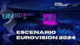 Así lucirá el escenario de Eurovision 2024 en Malmö  EurofandomSpain [upl. by Naxela]