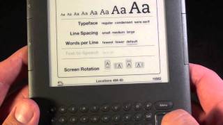 Amazon Kindle 3 Unboxing and Demo [upl. by Drofiar]