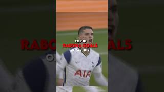 Top 10 Rabona Goals Of All Time Part1 shorts football fyp [upl. by Theall]