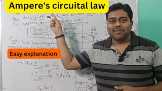 Amperes circuital law I Easy explanation I Verma Sir [upl. by Orva]