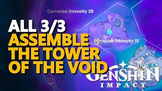 Assemble the Tower of the Void Genshin Impact All 33 [upl. by Fleurette]