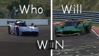 McMurtry Speirling VS Aston Martin Valkyrie AMR Pro [upl. by Roumell117]