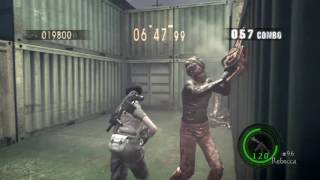 Ship Deck Solo 1061072 Rebecca  Resident Evil 5 PS4 Mercenaries United HD [upl. by Gusti]